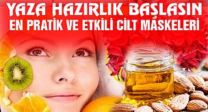 Evde Hazırlanması Kolay Cilt Maskeleri!
