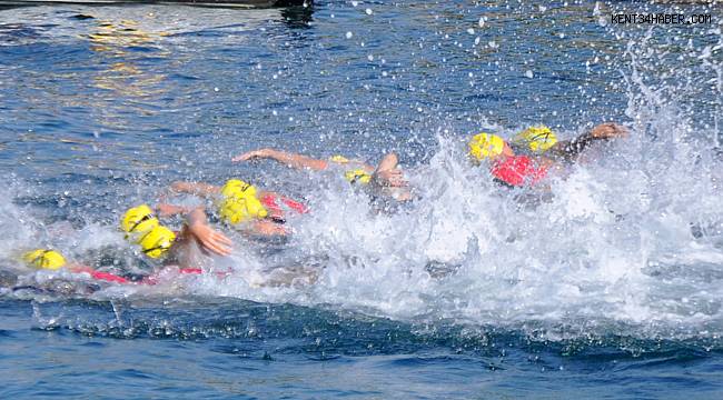 Kartal 'da Triatlon rüzgarı