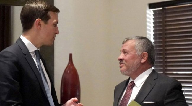 Trump'ın damadı Kushner ve Ürdün Kralı II. Abdullah 'Filistin'i görüştü