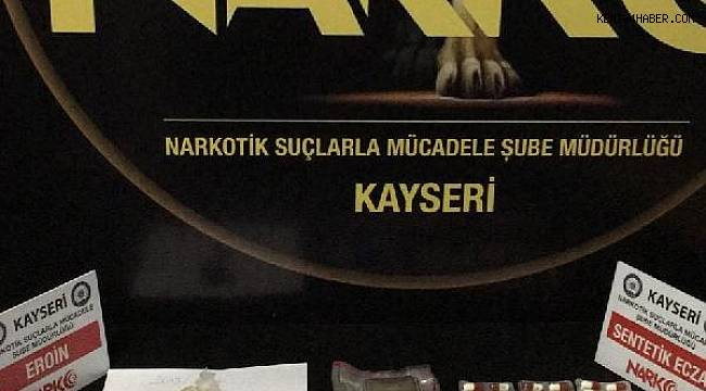 Kayseri'de uyuşturucu operasyonu: 13 gözaltı