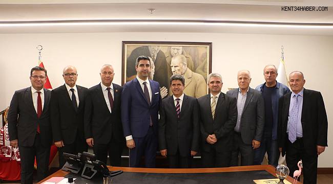 Angelov'dan Başkan Yüksel'e ziyaret