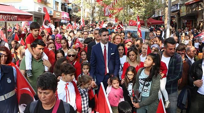 Başkan Yüksel, bayramı çocuklarla birlikte kutladı