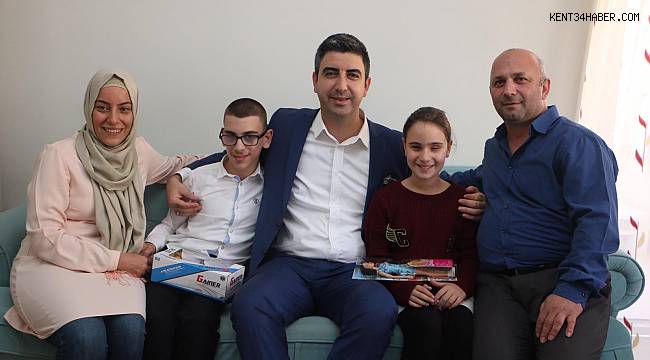 Engelli minikler istedi Başkan Yüksel hayata geçirdi