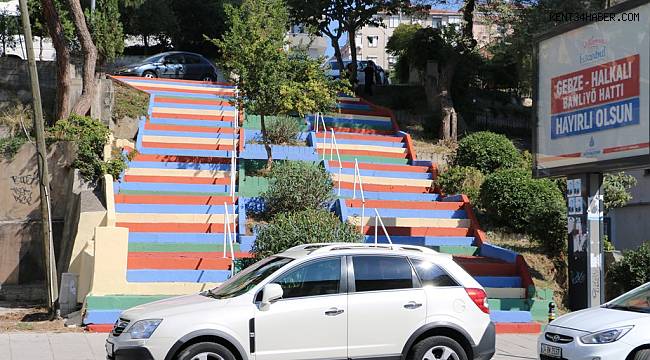 Kartal kışı rengârenk karşılıyor