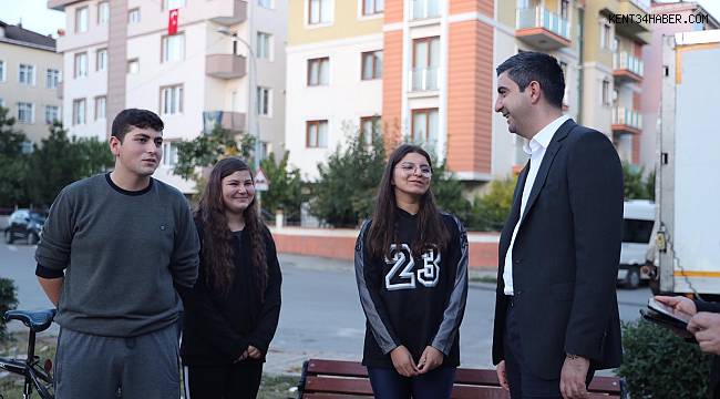 Başkan Yüksel yeni park alanlarını inceledi