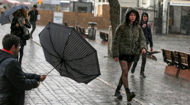 Meteoroloji'nin uyarısı sonrası beklenen yağış başladı