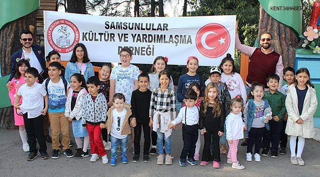 Samsunlu minikler doyasıya eğlendi