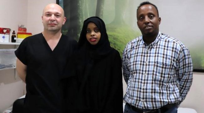 Somalili kadın, böbrek nakli ile sağlığına kavuştu