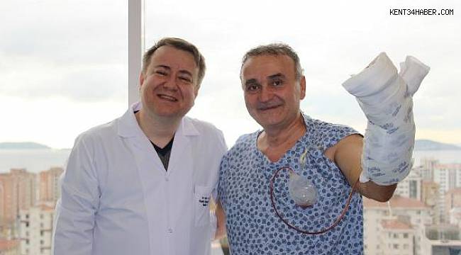 Almanya ve Bulgaristan'da kesilir denilen parmağı Türk doktorlar kurtardı