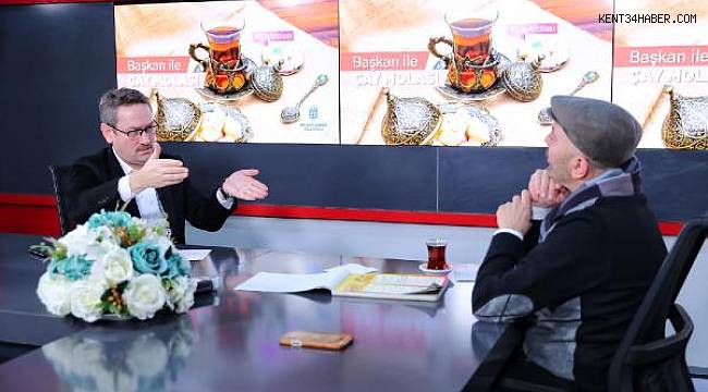 'Başkan ile Çay Molası'nın ilk konuğu Ceyhun Yılmaz oldu