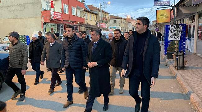 Başkan Yüksel deprem bölgesinde!