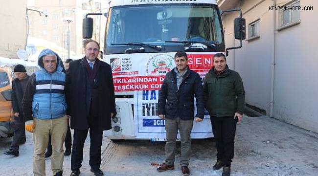 İstanbul'dan Yüksekova'ya iyilik TIR'ı