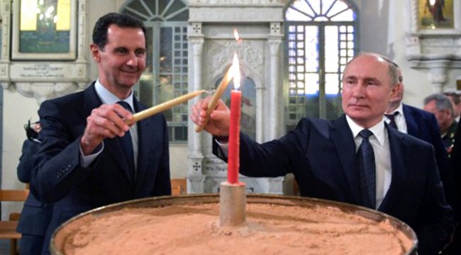 Rusya lideri Putin'den, Esed'e çağrı: Trump'ı Şam'a davet et