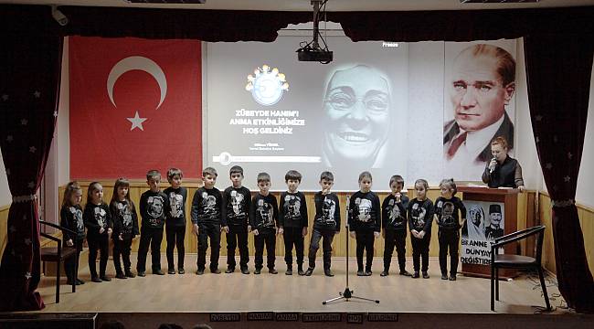 Zübeyde Hanım Kartallı minikler tarafından anıldı