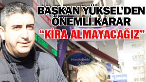 Kartal Belediyesi Kira Almayacak!