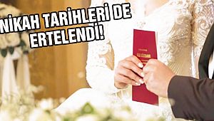 Yeni Genelge ile Nikah Tarihleri de Ertelendi!