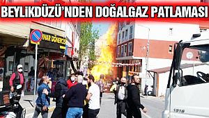 Beylikdüzü'nde Doğalgaz Patlaması!