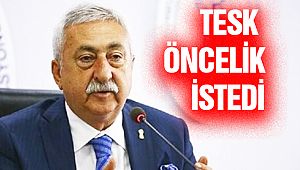 TESK'ten 6 İşyeri İçin Öncelik Talebi