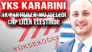 AK Partililer Müjdeledi, CHP’liler Eleştirdi!