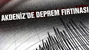 Akdeniz'de Şiddetli Deprem!