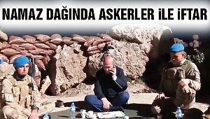Bakan Soylu, Askerler İle İftar Yaptı