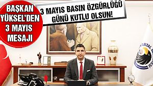 Başkan Yüksel'den Gazetecilere Mesaj