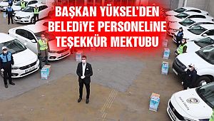 Başkan Yüksel'den Personeline 