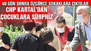 CHP Kartal'dan Çocuklara Sürpriz!
