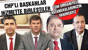 CHP'li Başkanlar Ümraniye Dayanışma Hattı kurdu