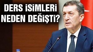 Ders İsimleri Neden Değişti?