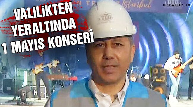 İstanbul Valiliğinden Yeraltında Konser!