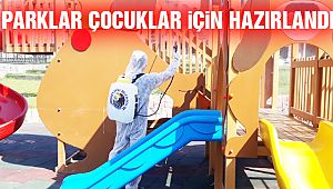 Kartal'da Parklar Çocuklar İçin Hazırlandı