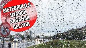 Meteorolojiden Sağanak Uyarısı!