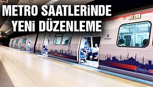 Metro Saatlerinde Yeni Düzenleme!