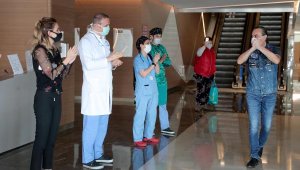 Koronavirüs Sonrası Konvoy ile Uğurlandı