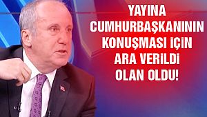 Muharrem İnce Canlı Yayını Terk Etti!
