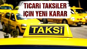 Ticari Taksiler İle İlgili Yeni Genelge