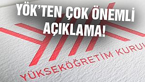 YÖK'ten YKS Açıklaması