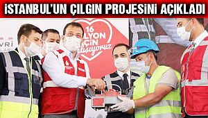 İmamoğlu, Temel Atma Töreninde Konuştu