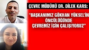 Kartal Belediyesi Çevre Müdürü Dr. Dilek Kars: 