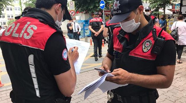 Maske Kullanmayan Vatandaşlara Ceza Kesildi!