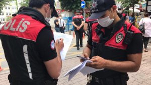 Maske Kullanmayan Vatandaşlara Ceza Kesildi!