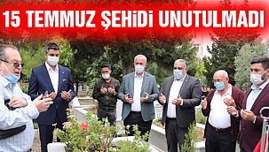 15 Temmuz Şehidi Unutulmadı