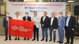 TSE, Eyüpsultan Belediyesi'ne Hizmet Belgesi 