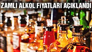 Zamlı Alkol Fiyatları Açıklandı!