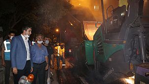 Başkan Gökhan Yüksel’in Gece Mesaisi