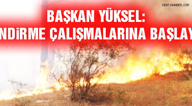 Başkan Yüksel: "AYDOS'ta Yeşillendirme Çalışmalarına Başlayacağız"