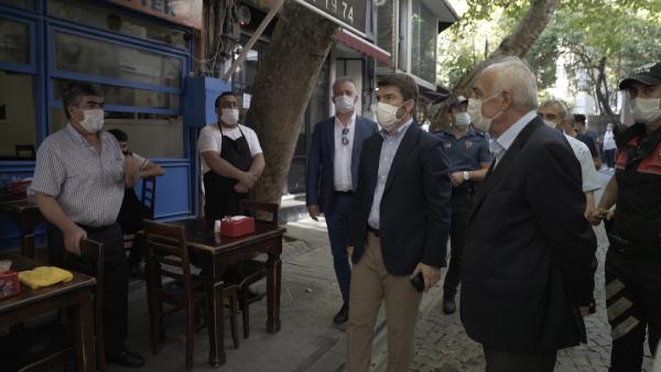 Beşiktaş'ta Koronavirüs Denetimi