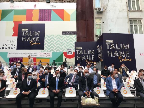 Beyoğlu Talimhane Sahne'nin Tanıtımı Yapıldı