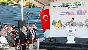 Deprem Parkı Ataşehir'de Açıldı